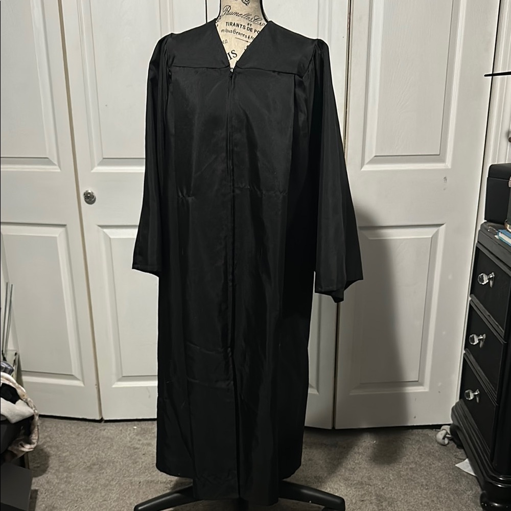 Vintage/Classic Black Graduation Gown